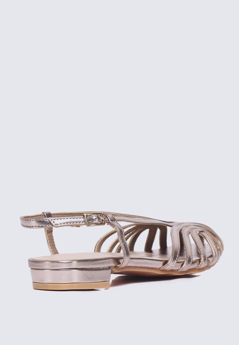 Terra Comfy Sandals In Rose GoldSandals - myballerine