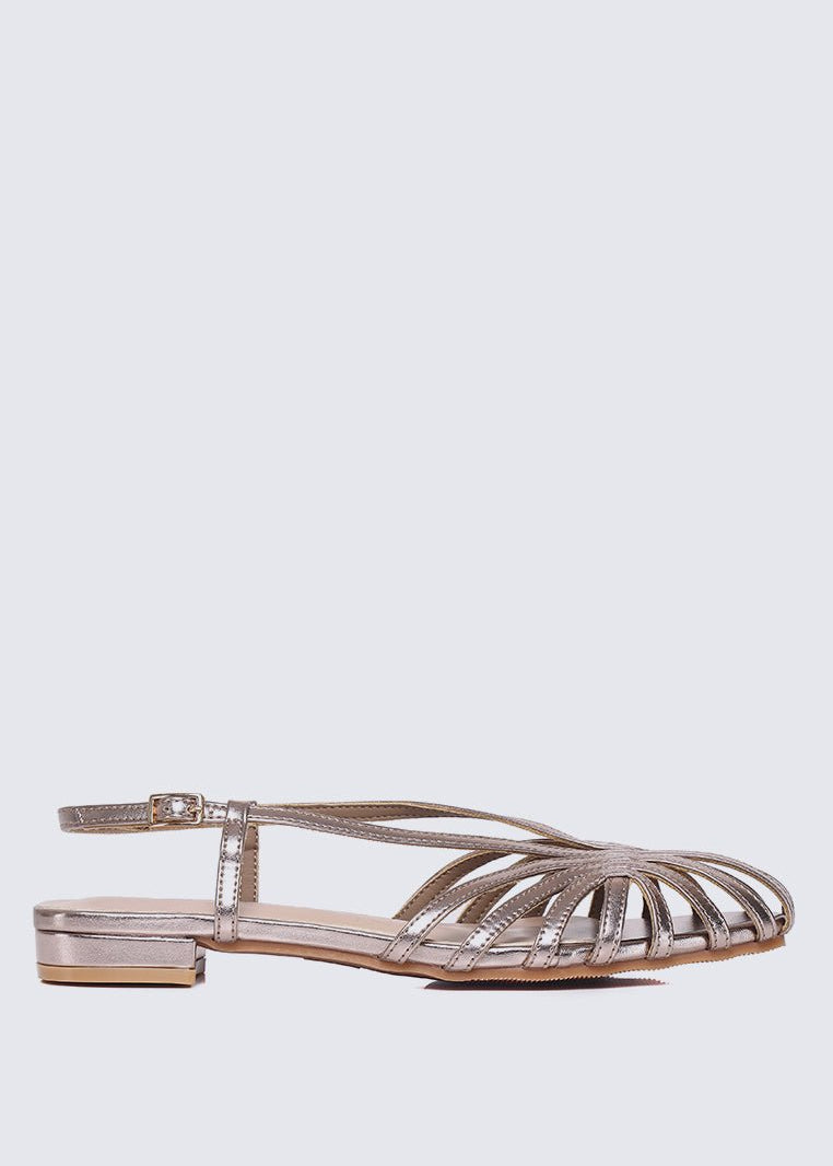 Terra Comfy Sandals In Rose GoldSandals - myballerine
