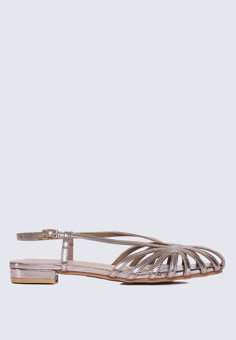 Terra Comfy Sandals In Rose GoldSandals - myballerine