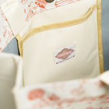 The Good Old Days Printed Tote Bag In BeigeBags - myballerine