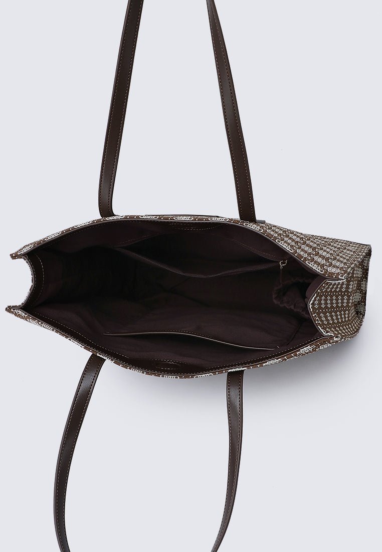 Tiara Tote Bag In EspressoBags - myballerine