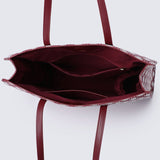 Tiara Tote Bag In MaroonBags - myballerine
