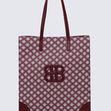 Tiara Tote Bag In MaroonBags - myballerine