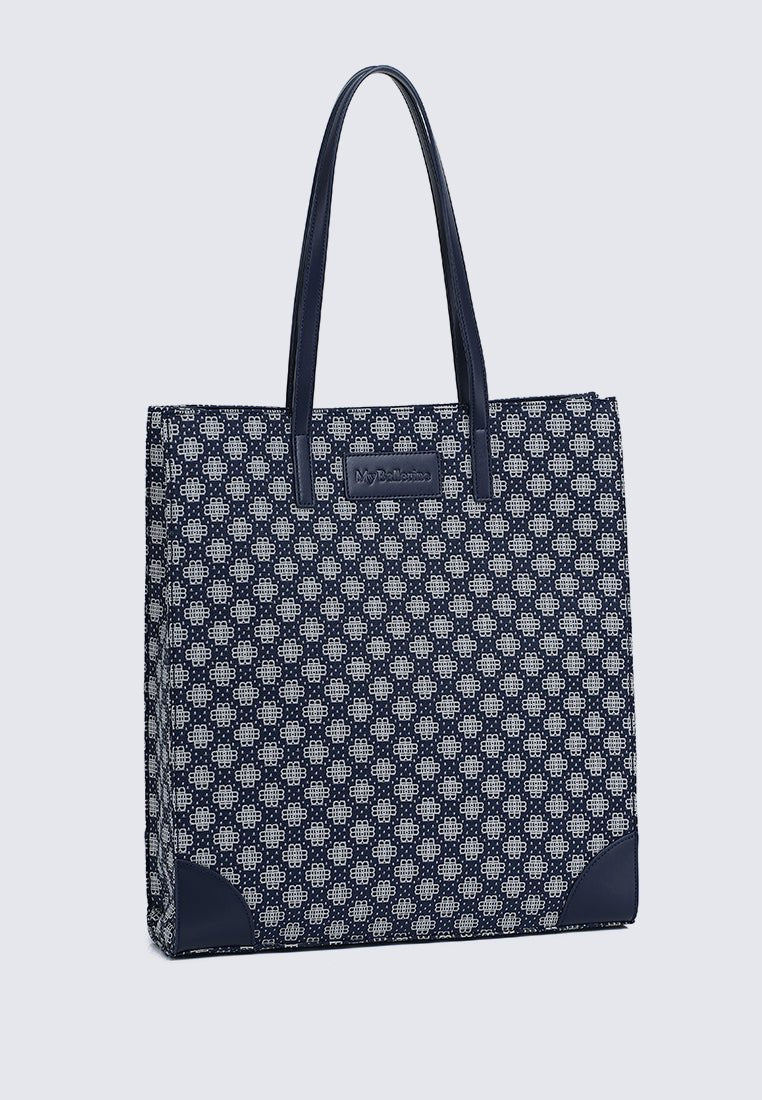 Tiara Tote Bag In NavyBags - myballerine