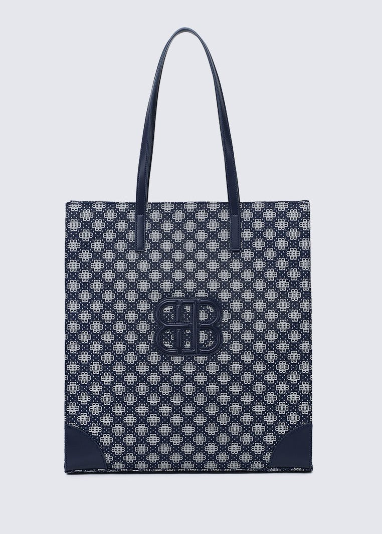 Tiara Tote Bag In NavyBags - myballerine