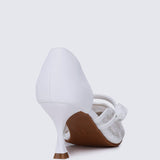 Timeless Blossoms Comfy Pumps In IvoryPumps - myballerine