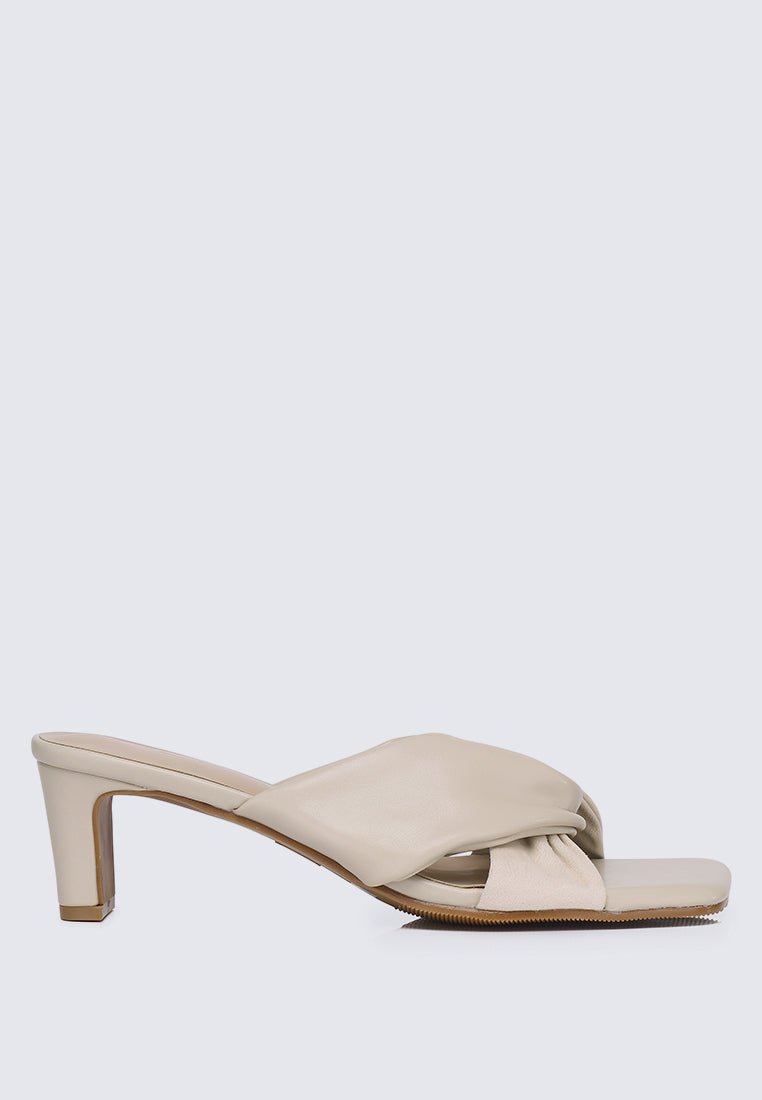 Tiramisu Comfy Heels In BeigeHeels - myballerine