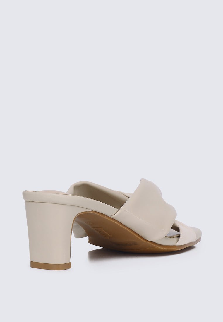 Tiramisu Comfy Heels In BeigeHeels - myballerine