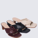 Tiramisu Comfy Heels In BlackHeels - myballerine