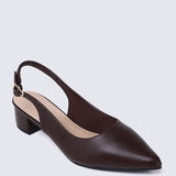 Valerie Comfy Heels In EspressoHeels - myballerine