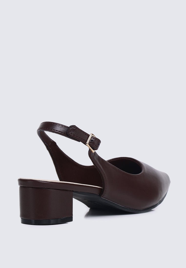 Valerie Comfy Heels In EspressoHeels - myballerine