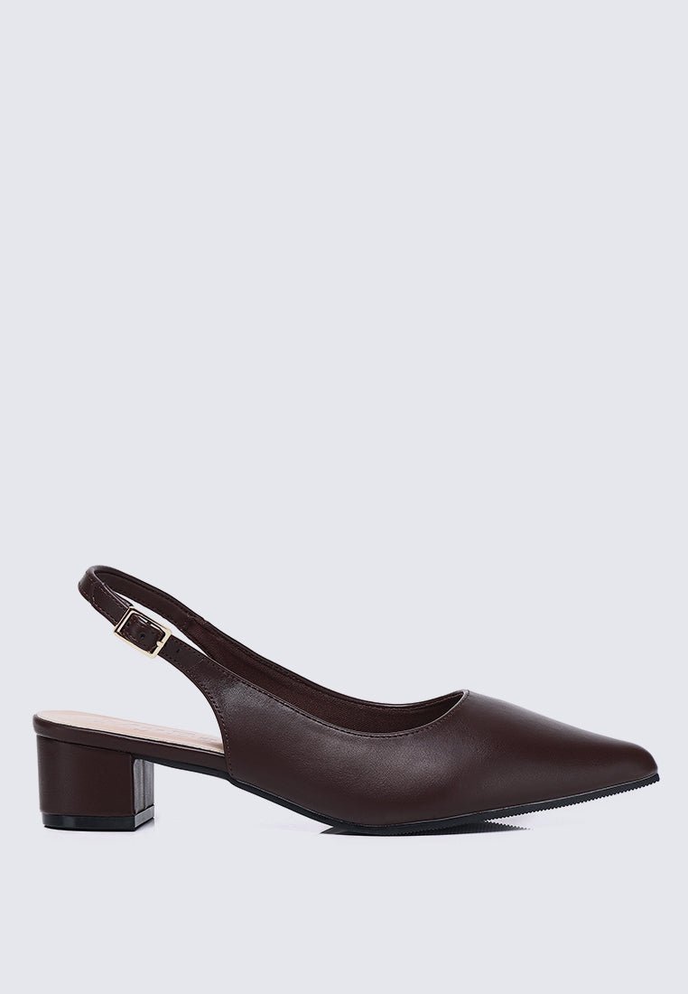 Valerie Comfy Heels In EspressoHeels - myballerine