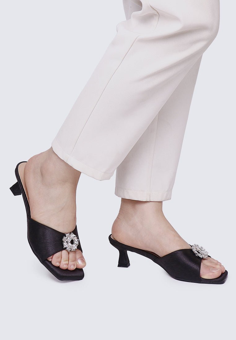 Vea Comfy Heels In BlackHeels - myballerine
