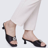 Vea Comfy Heels In BlackHeels - myballerine