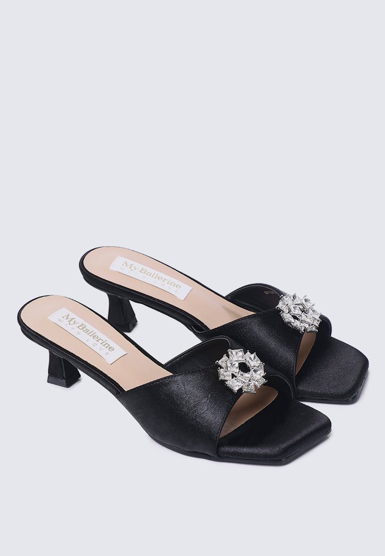 Vea Comfy Heels In BlackHeels - myballerine