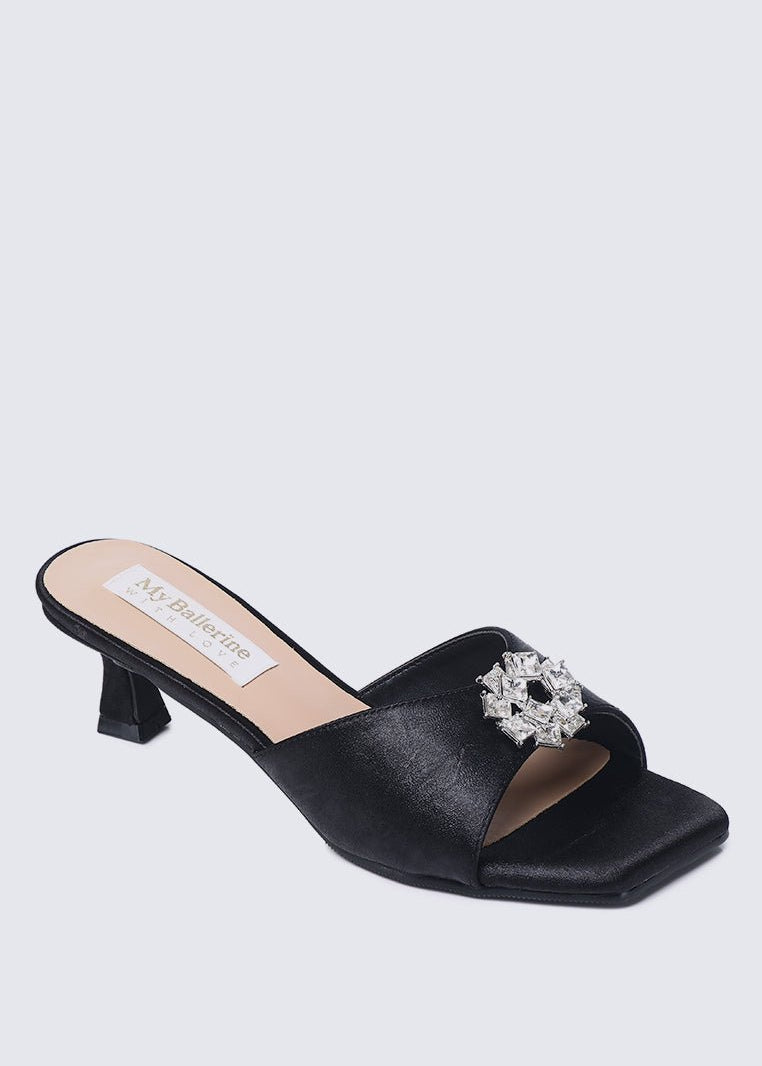 Vea Comfy Heels In BlackHeels - myballerine