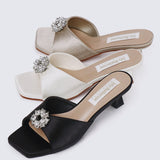 Vea Comfy Heels In ChampagneHeels - myballerine