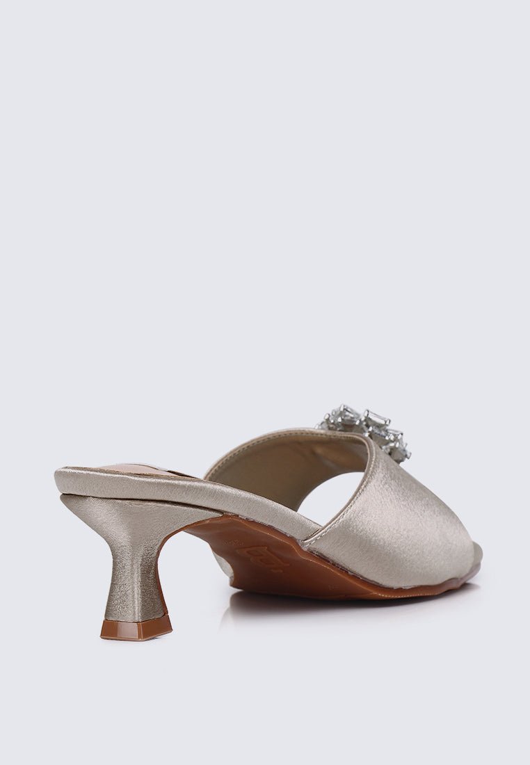 Vea Comfy Heels In ChampagneHeels - myballerine