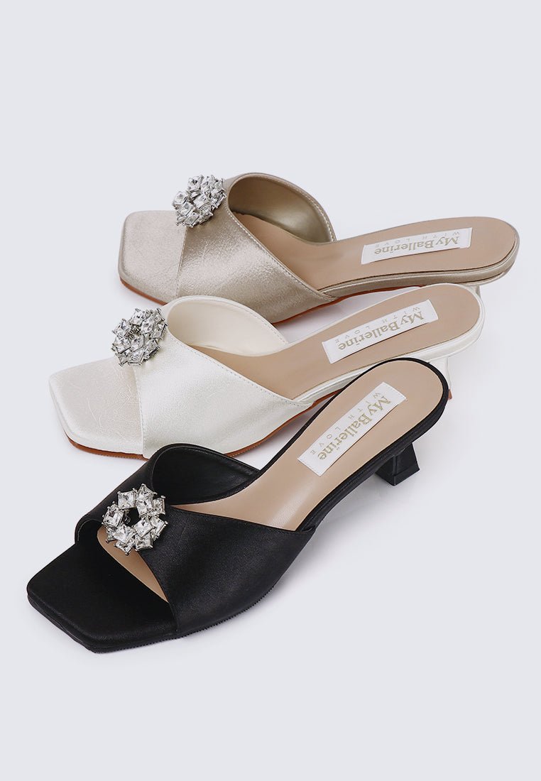 Vea Comfy Heels In IvoryHeels - myballerine
