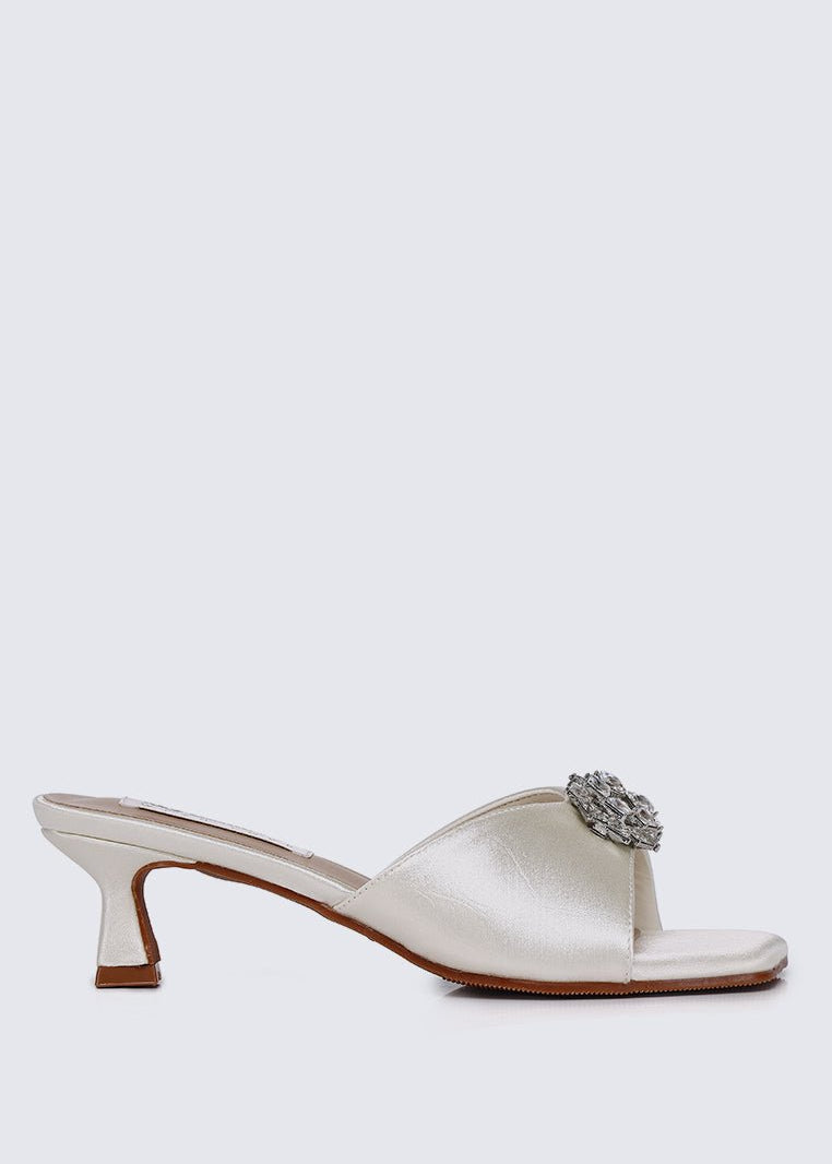 Vea Comfy Heels In IvoryHeels - myballerine