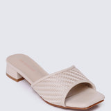 Vee Comfy Sandals In NudeShoes - myballerine