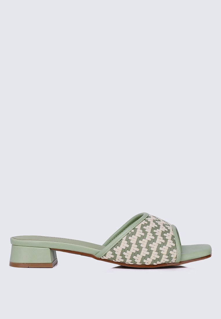 Vee Comfy Sandals In Sage GreenSandals - myballerine