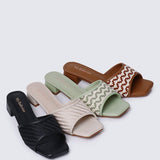 Vee Comfy Sandals In Sage GreenSandals - myballerine