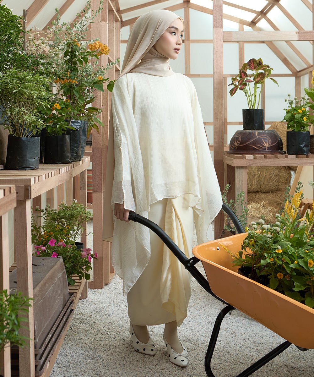 Velora Comfy Heels In WhiteHeels - myballerine