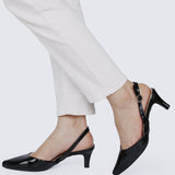 Vicky Comfy Heels In BlackShoes - myballerine