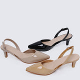 Vicky Comfy Heels In BlackShoes - myballerine