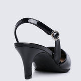 Vicky Comfy Heels In BlackShoes - myballerine