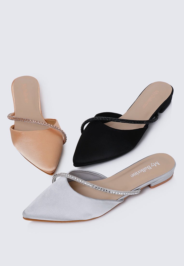 Vion Comfy Ballerina In BlackShoes - myballerine