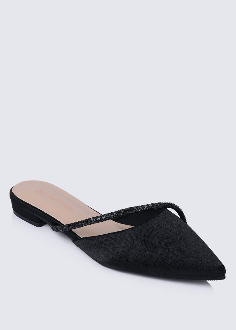 Vion Comfy Ballerina In BlackShoes - myballerine