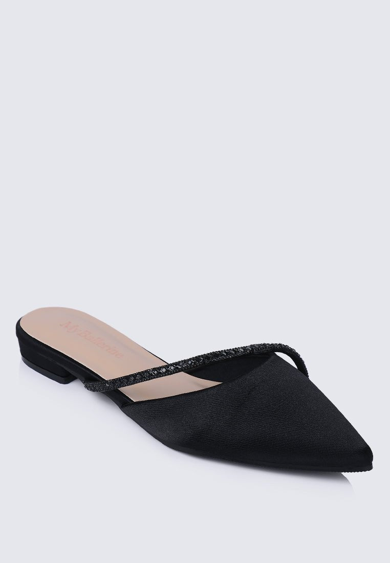 Vion Comfy Ballerina In BlackShoes - myballerine