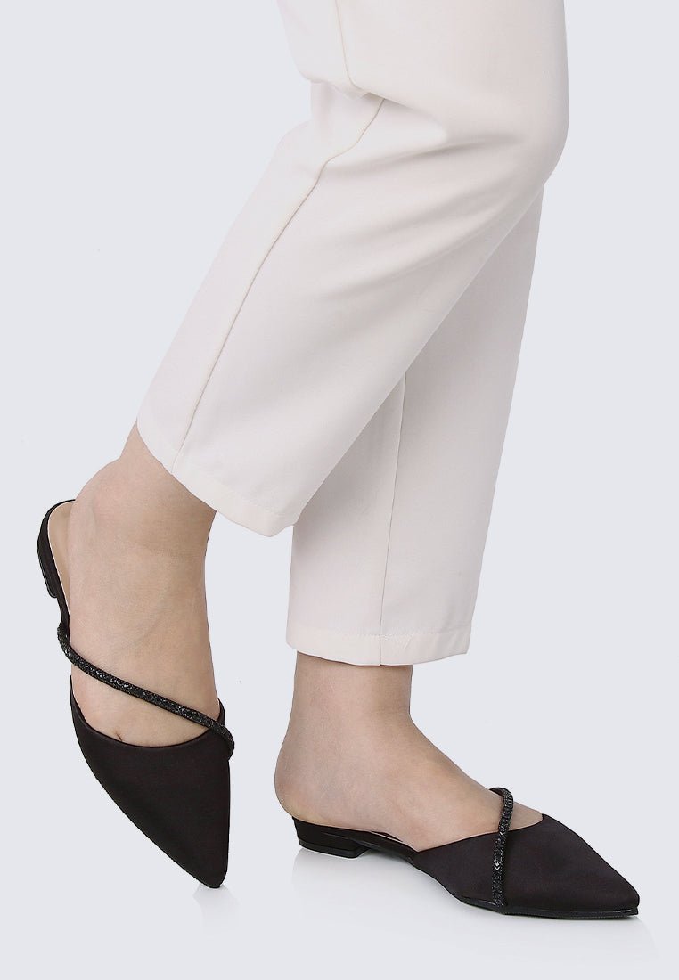 Vion Comfy Ballerina In BlackShoes - myballerine