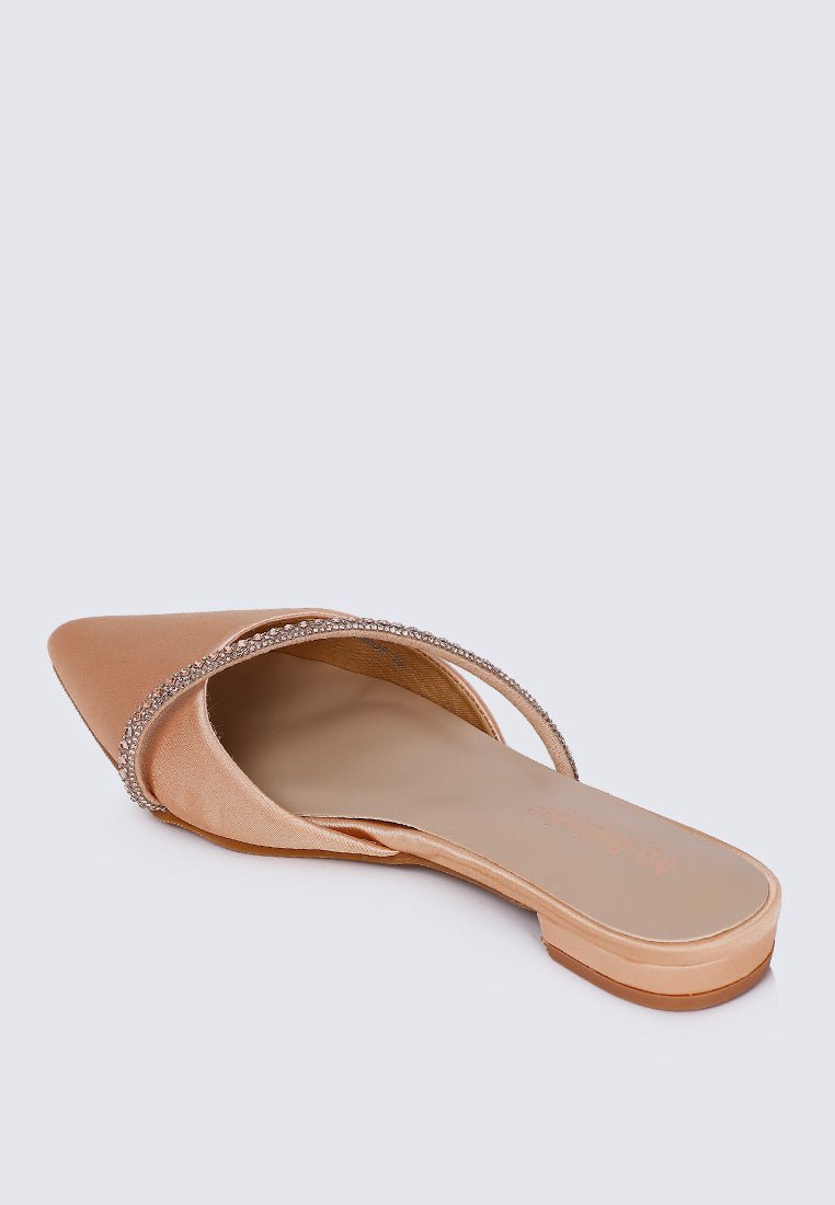 Vion Comfy Ballerina In ChampagneShoes - myballerine