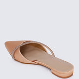 Vion Comfy Ballerina In ChampagneShoes - myballerine