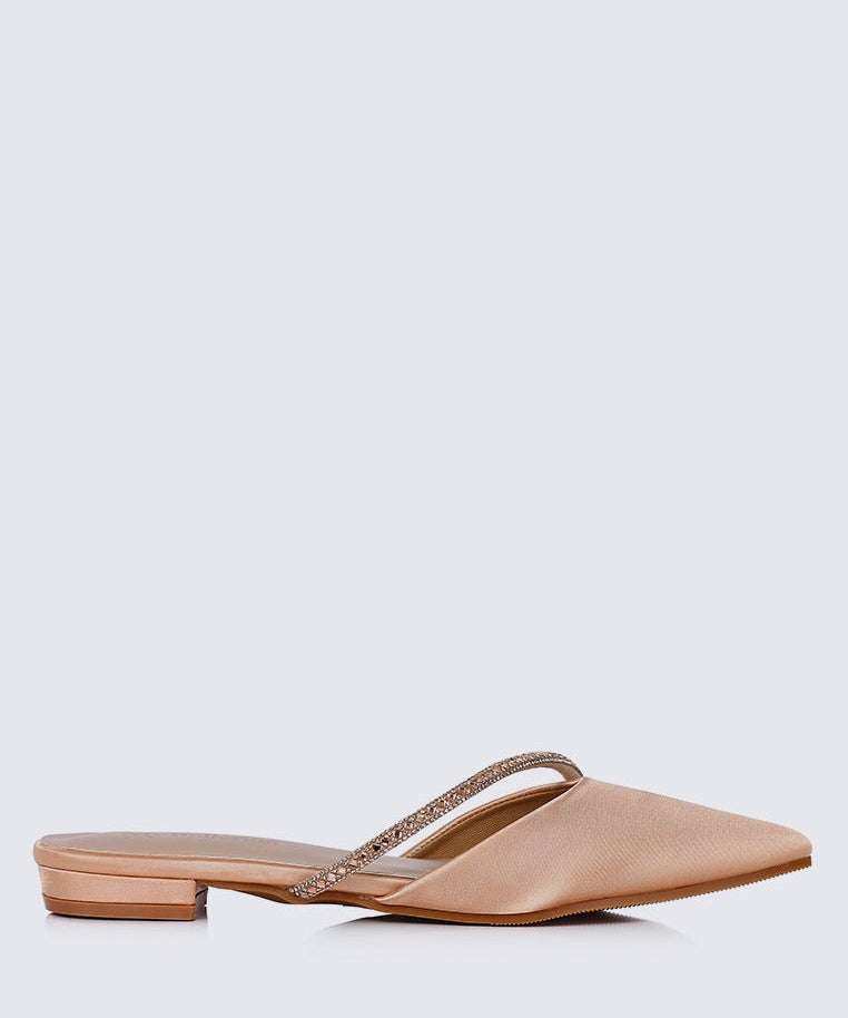 Vion Comfy Ballerina In ChampagneShoes - myballerine
