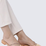 Vion Comfy Ballerina In ChampagneShoes - myballerine