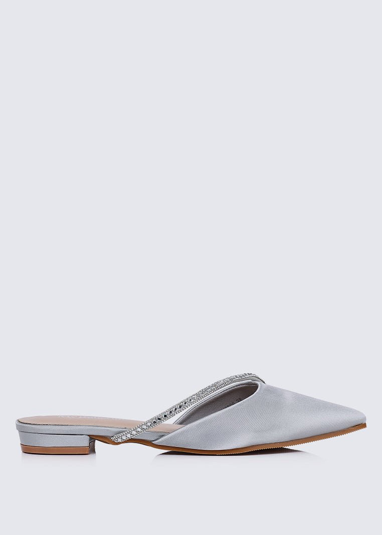 Vion Comfy Ballerina In SilverShoes - myballerine