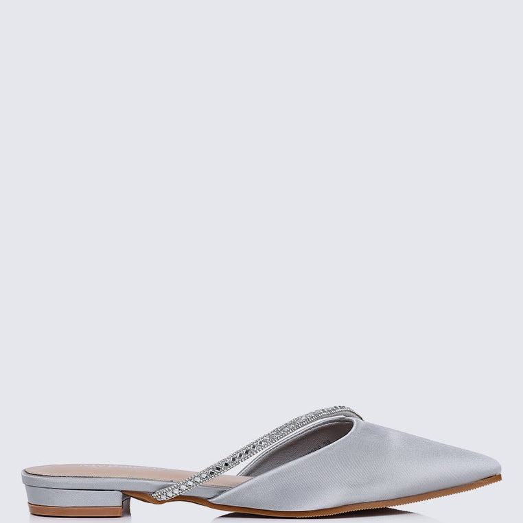 Vion Comfy Ballerina In SilverShoes - myballerine