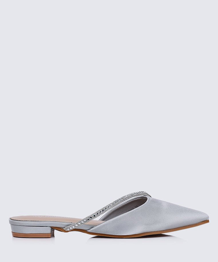 Vion Comfy Ballerina In SilverShoes - myballerine