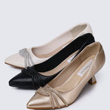 Virorica Comfy Pumps In BlackShoes - myballerine