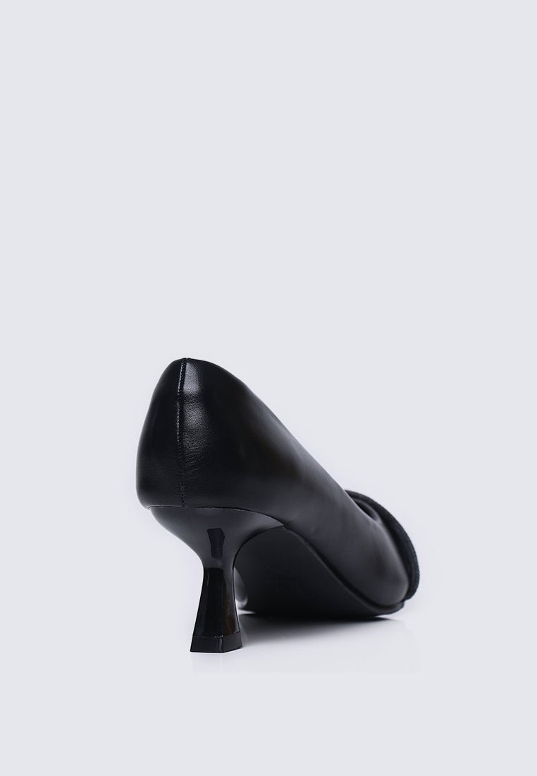 Virorica Comfy Pumps In BlackShoes - myballerine