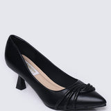 Virorica Comfy Pumps In BlackShoes - myballerine