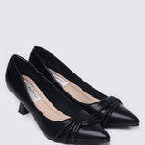 Virorica Comfy Pumps In BlackShoes - myballerine