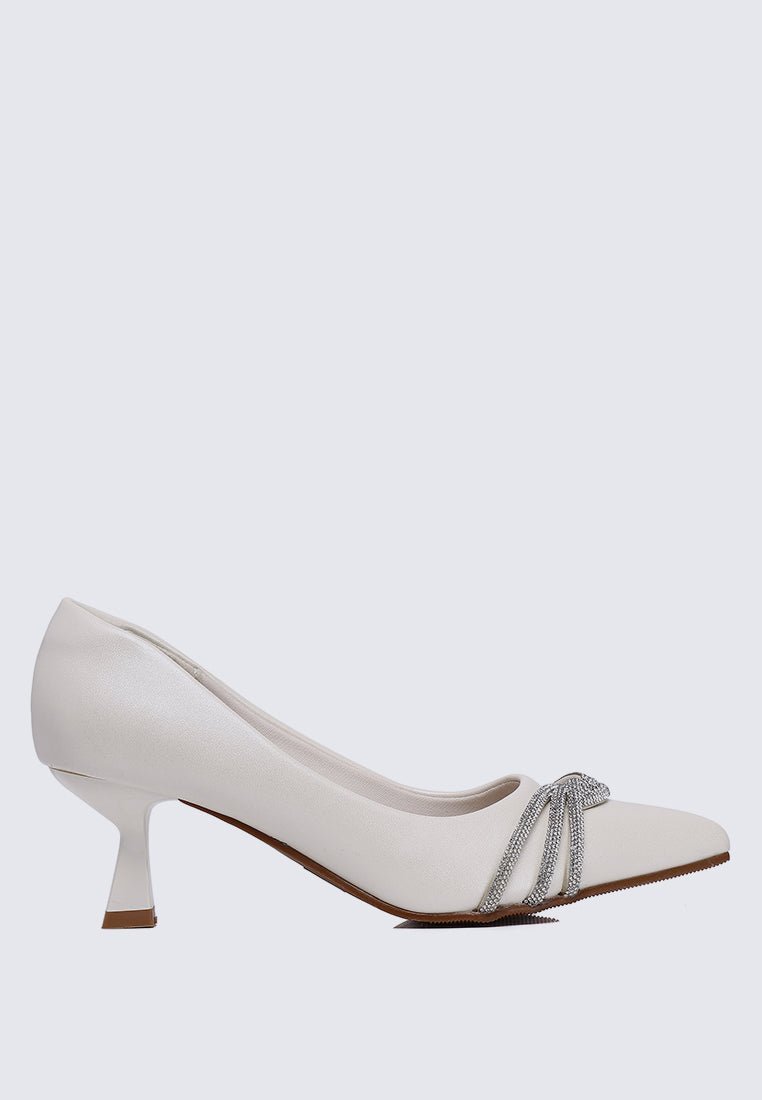 Virorica Comfy Pumps In IvoryPumps - myballerine