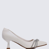 Virorica Comfy Pumps In IvoryPumps - myballerine