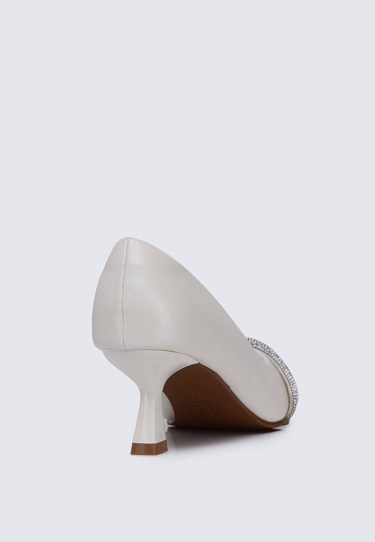 Virorica Comfy Pumps In IvoryPumps - myballerine