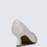 Virorica Comfy Pumps In IvoryShoes - myballerine